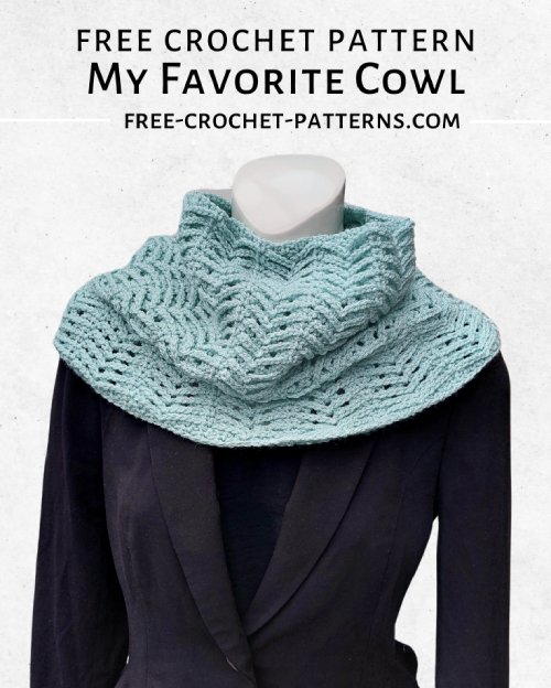 My Favorite Cowl Crochet Pattern