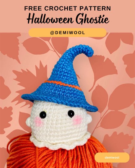 Free Crochet Pattern Halloween Ghostie